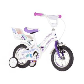 Visitor Songbird 12 fehér madárkás gyerek kerékpár