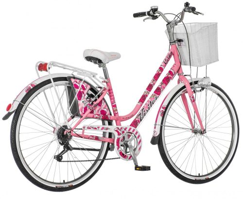 Visitor Rózsa városi kerékpár  Rózsaszín