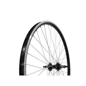 Remerx 26" fekete duplafalú menetes hátsó kerék