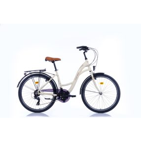   Corelli Glowie 28 könnyűvázas női trekking kerékpár 44 cm Krém