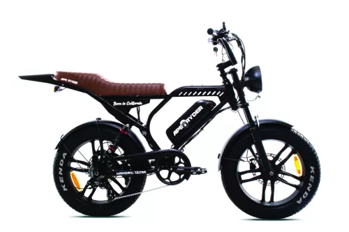 Ape Ryder Mandril Ultra 2 Személyes Városi és Off-Road E-Bike pedelec/moped fekete