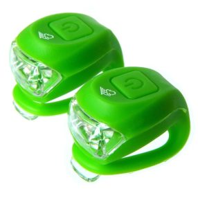 Velotech szilikon lámpaszett zöld