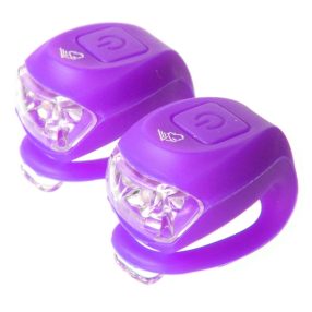 Velotech szilikon lámpaszett lila