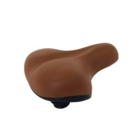 Velostar Rugós bilincses barna nyereg