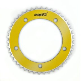 Csepel 46T 1/8 alu lánctányér arany