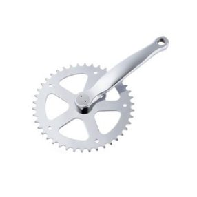 Hajtómű 46T Acél kar-négyszögletes ezüst