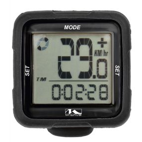   M-Wave szilikonos 14 funkciós vezeték nélküli kilométeróra