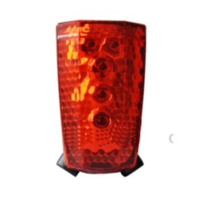 Velostar 5 led+ laser hátsó lámpa