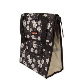 Neuzer Virágos nagy csomagtartótáska