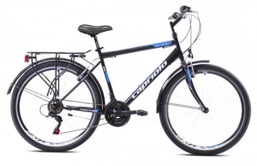 Capriolo Metropolis 19" férfi városi kerékpár Fekete