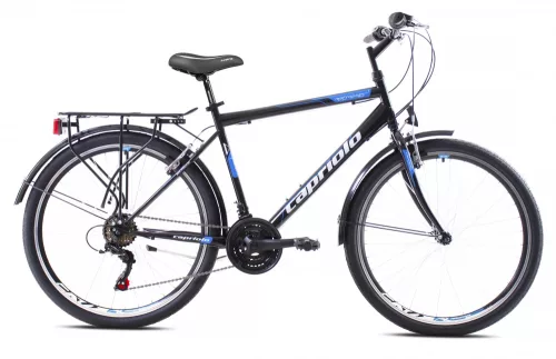 Capriolo Metropolis 21" férfi városi kerékpár Fekete