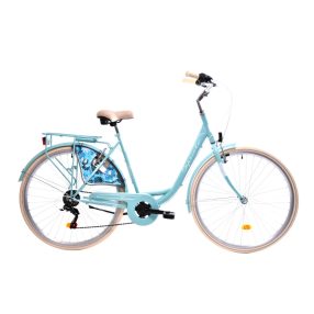   Capriolo Diana 6 sebességes női városi kerékpár 20" Türkiz