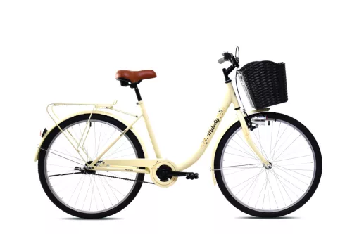 Adria Melody női városi 1 sebességes 26 kerékpár Bézs