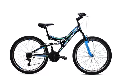 Capriolo CTX 260 26" összteleszkópos kerékpár Fekete-Kék