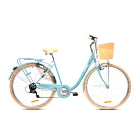   Adria Melody női városi 7 sebességes 28 kerékpár Türkiz