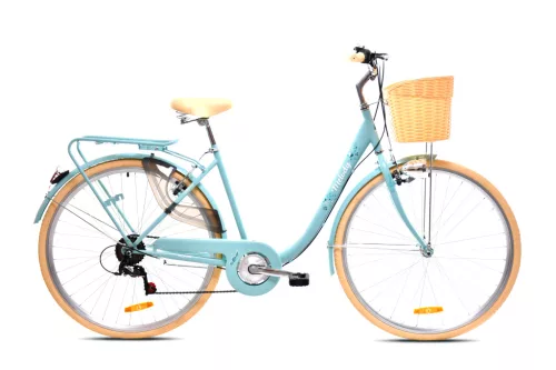 Adria Melody női városi 7 sebességes 28 kerékpár Türkiz
