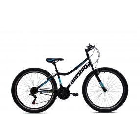   Capriolo Diavolo 600 26" gyermek MTB kerékpár 14" Fekete-Kék 