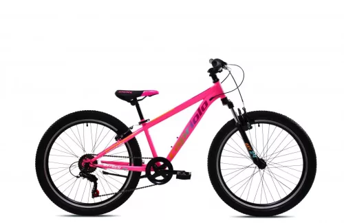 Capriolo Oxigen 24" gyerek kerékpár Pink