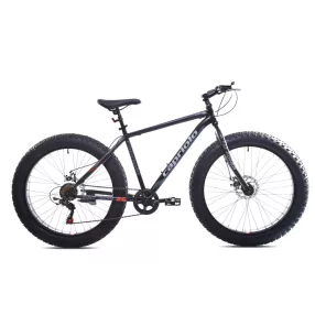 Capriolo Fatboy 26 fatbike kerékpár Fekete