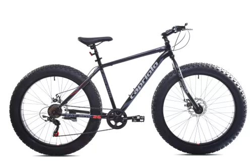 Capriolo Fatboy 26 fatbike kerékpár Fekete
