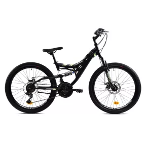 Capriolo CTX 240 24" gyerek kerékpár Fekete-Kék