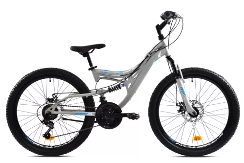 Capriolo CTX 240 24" gyerek kerékpár Szürke-Kék