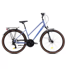   Capriolo Roadster Lady Trapez női trekking kerékpár 18" Világoskék