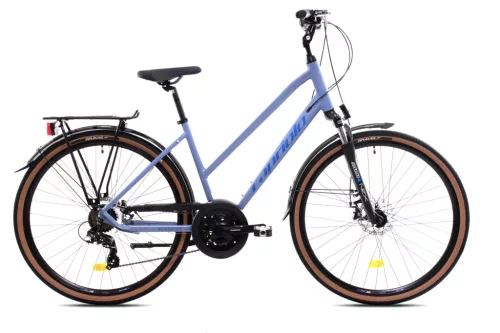 Capriolo Roadster Lady Trapez női trekking kerékpár 18" Világoskék