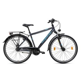 Csepel Spring 200 férfi városi kerékpár 19" Fekete