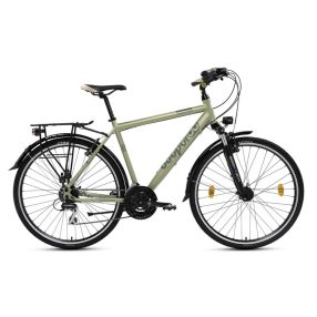   Csepel Traction 250 férfi trekking kerékpár 23" Khaki