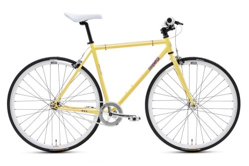 Csepel Royal 3* férfi fixi kerékpár 52 cm Sárga