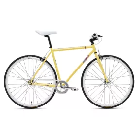 Csepel Royal 3* férfi fixi kerékpár 55 cm Sárga