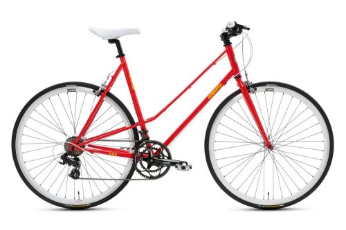 Csepel Torpedo 3* női 51cm fitness kerékpár Piros