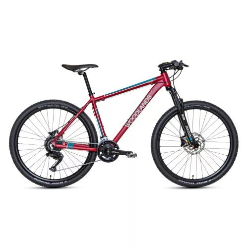 Woodlands Pro Cues 2.1 29er 19" MTB kerékpár Matt bordó
