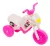 Koliken műanyag kismotor S Fehér-Pink