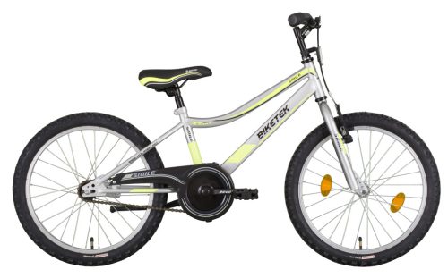 Biketek Smile fiú 20 gyermek kerékpár ezüst