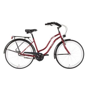 Koliken Cruiser agyváltós női kerékpár bordó