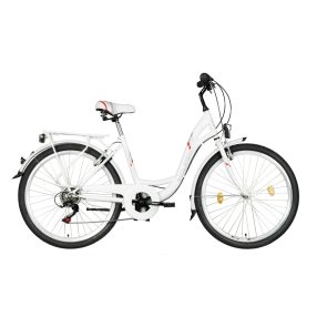 Koliken Sweet Bike 26 városi kerékpár Fehér