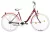 Biketek Feliz 28 kontrás városi kerékpár Bordó