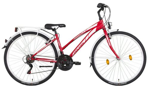 Koliken Gisu RS35 női trekking kerékpár piros
