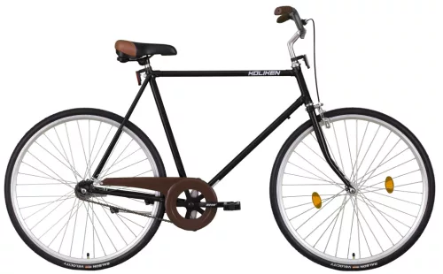 Koliken 1 sebességes férfi városi kerékpár 59cm Fekete