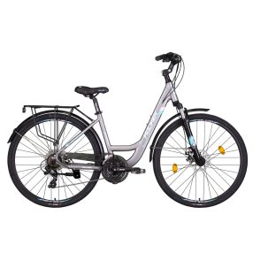 Koliken Blackbrook női 17" trekking kerékpár ezüst