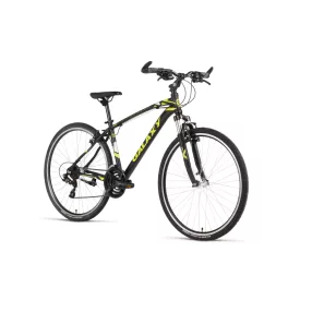 Galaxy TM820 férfi Trekking kerékpár Fekete-Sárga