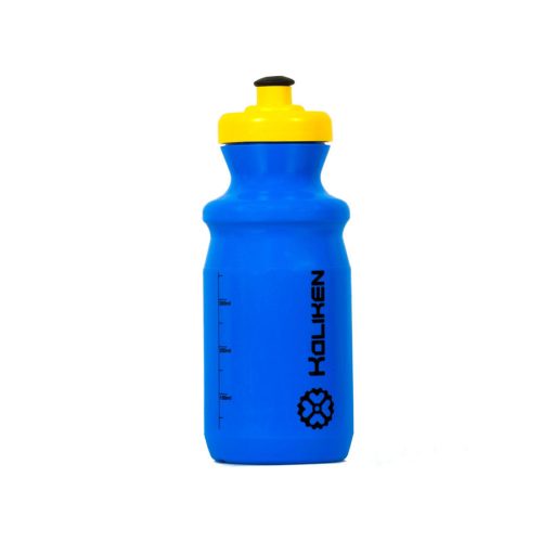 Koliken BPA-mentes 550ml műanyag kulacs kék-sárga