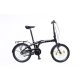 Neuzer Fold-up 20 összecsukható kerékpár Fekete