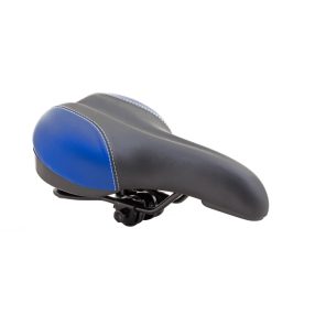 Koliken MTB rugós nyereg fekete-kék