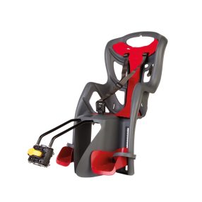   BikeFun Pepe Standard nyeregvázcsőre rögzíthető gyerekülés szürke