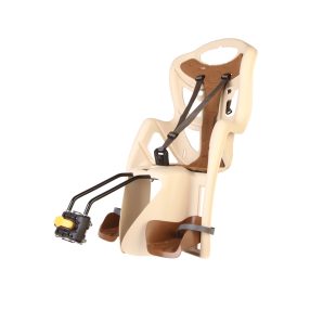   BikeFun Pepe Standard nyeregvázcsőre rögzíthető gyerekülés bézs