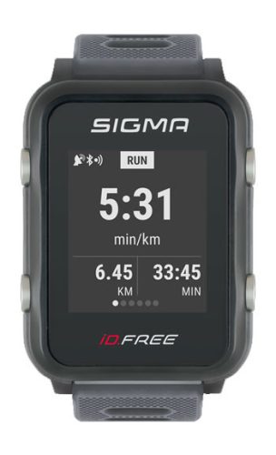 Sigma ID.Free pulzusmérő szürke