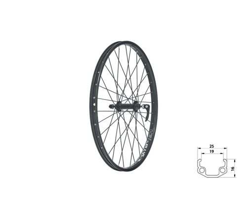 Kellys Wasper 507 V-fékes első kerék